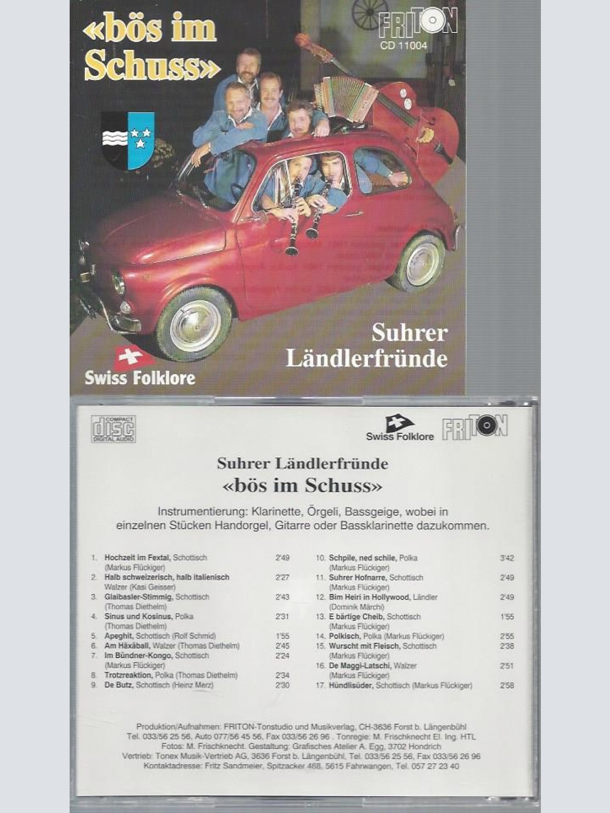 CD--SUHRER LÄNDLERFRÜNDE
