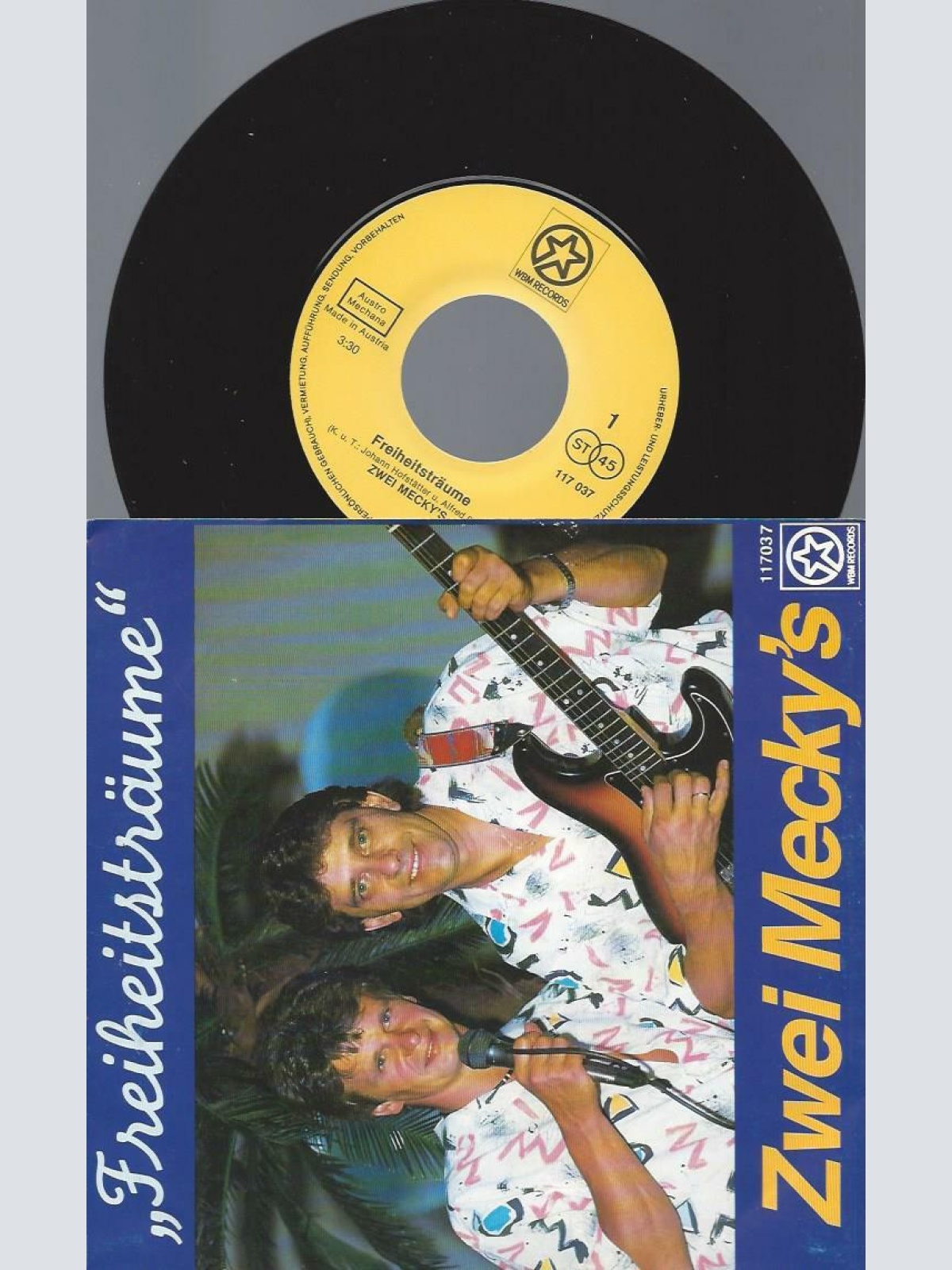 7" Zwei Mecky´s – Freiheitsträume