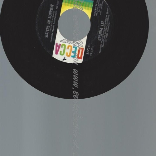 7"   Brenda Lee  Sisters In Sorrow