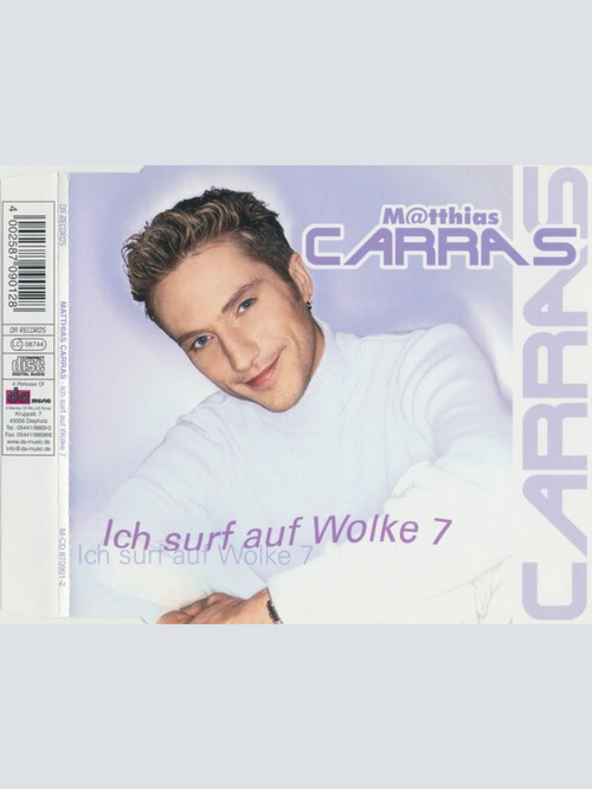CD, Maxi Matthias Carras - Ich Surf Auf Wolke 7
