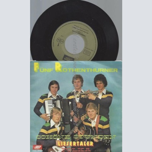 7"--DIE FÜNF ROTHENTURNER--SCHÖNE STUNDEN