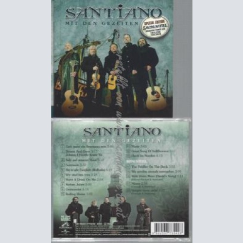 CD--SANTIANO--MIT DEN GEZEITEN -SPECIAL EDITION-