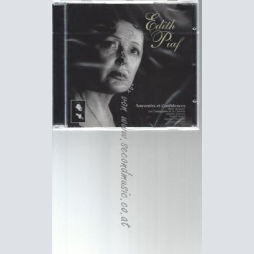 CD--EDITH PIAF--    SOUVENIRS ET CONFIDENCES -LIVE-