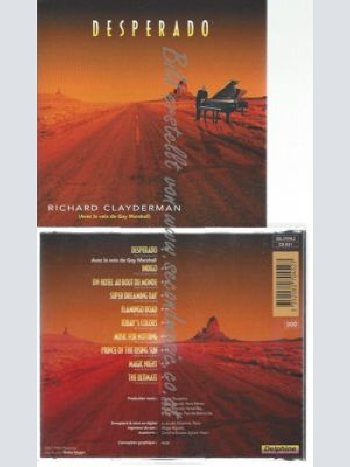 CD-- Richard Clayderman  Desperado