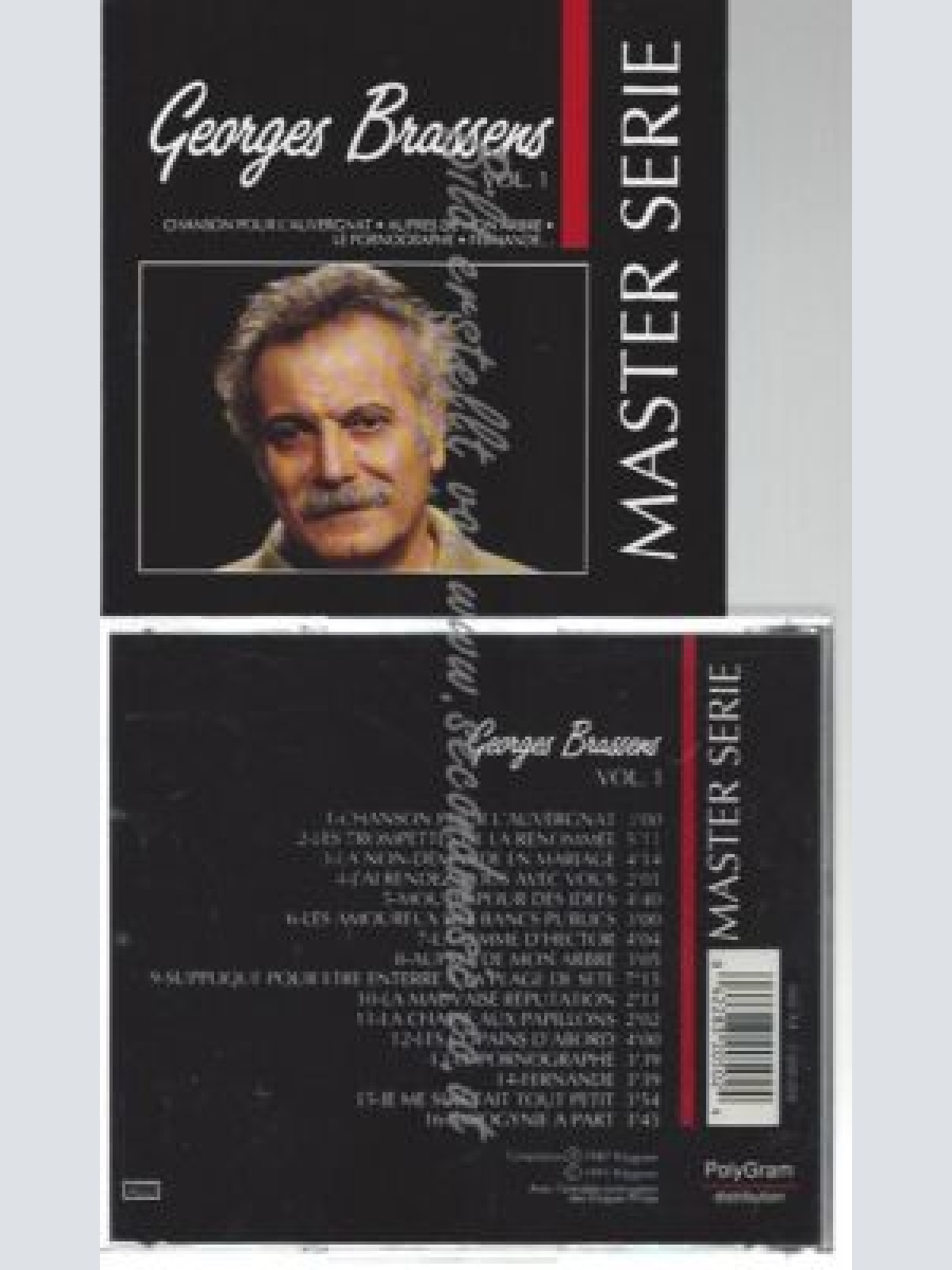 CD--ALENTS DU SIECLE |     / GEORGES BRASSENS--    MASTER SERIE