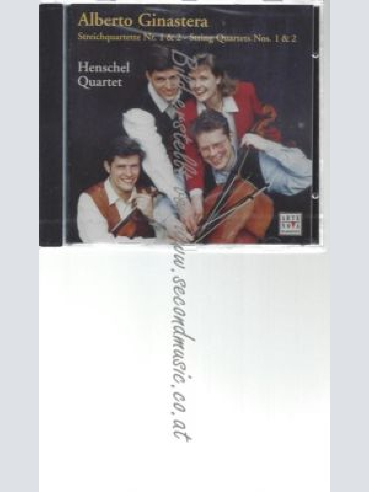 CD--HENSCHEL QUARTETT  -    STREICHQUARTETTE