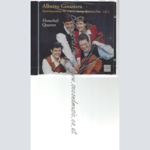 CD--HENSCHEL QUARTETT  -    STREICHQUARTETTE