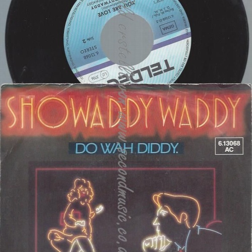 7" Showaddywaddy – Do Wah Diddy  // PROMO COVER