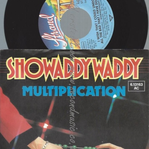 7"  Showaddywaddy – Multiplication  // PROMO COVER
