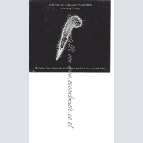 CD--JOACHIM J. VÖTTER   WÖRTER DIE DER NACHT GEHÖREN