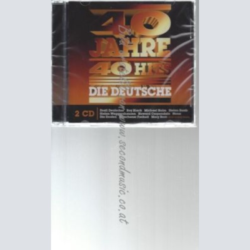 CD--VARIOUS--    40 JAHRE 40 HITS - DIE DEUTSCHE