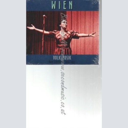 CD--Rare Schellacks-Wien-Volksmusik 1906-1937