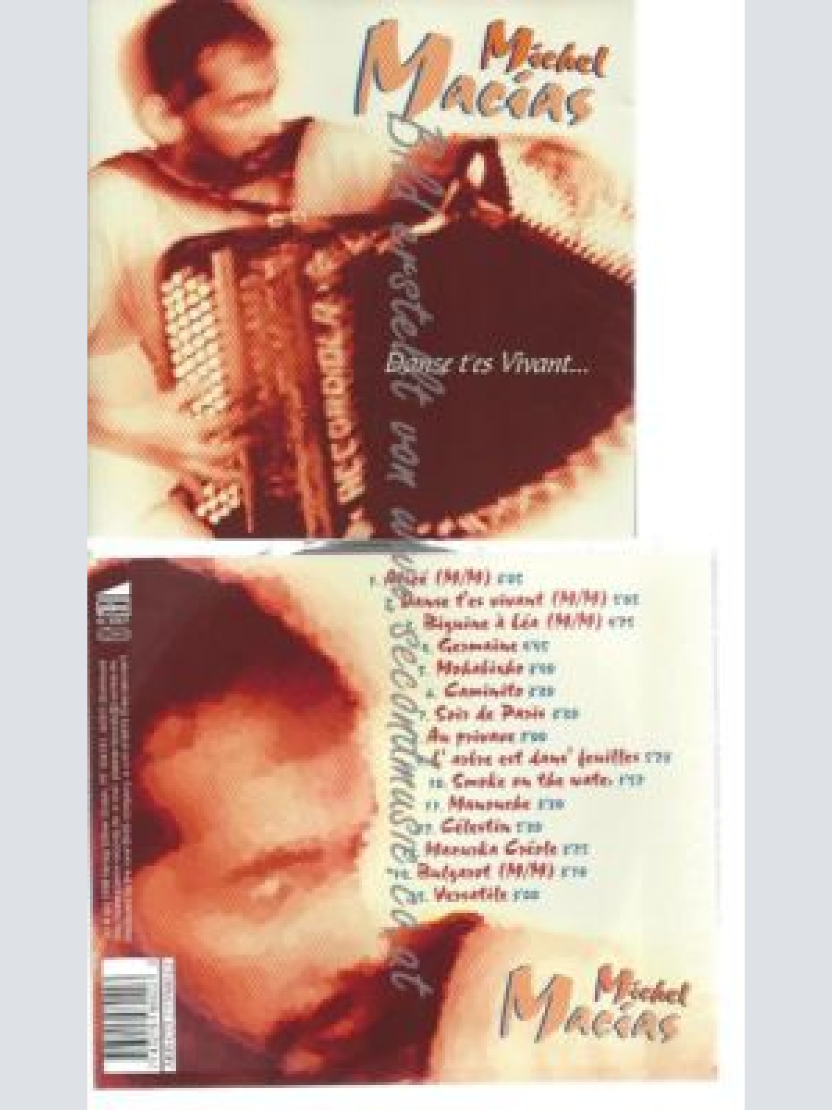 CD--MICHEL MACIAS--    DANSE T'ES VIVANT