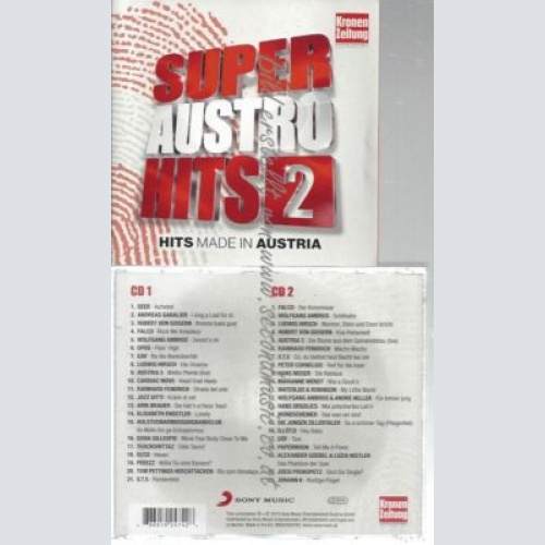 CD--VARIOUS--    SUPER AUSTRO HITS VOL.2 | DOPPEL-CD