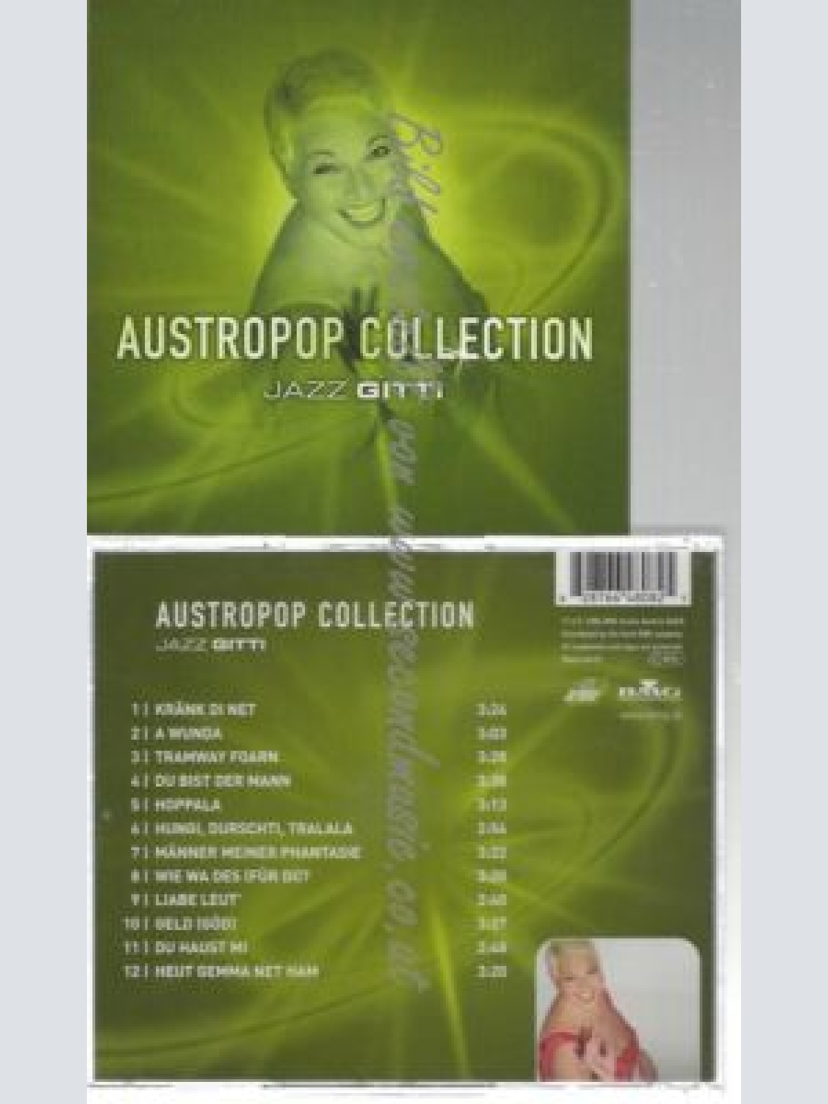 CD--JAZZ GITTI & HER DISCO KILLERS--    AUSTROPOP COLLECTION