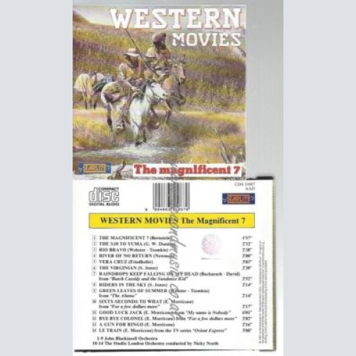 CD--ERIC SERRA--    WESTERN MOVIES-MAGNIFICEN