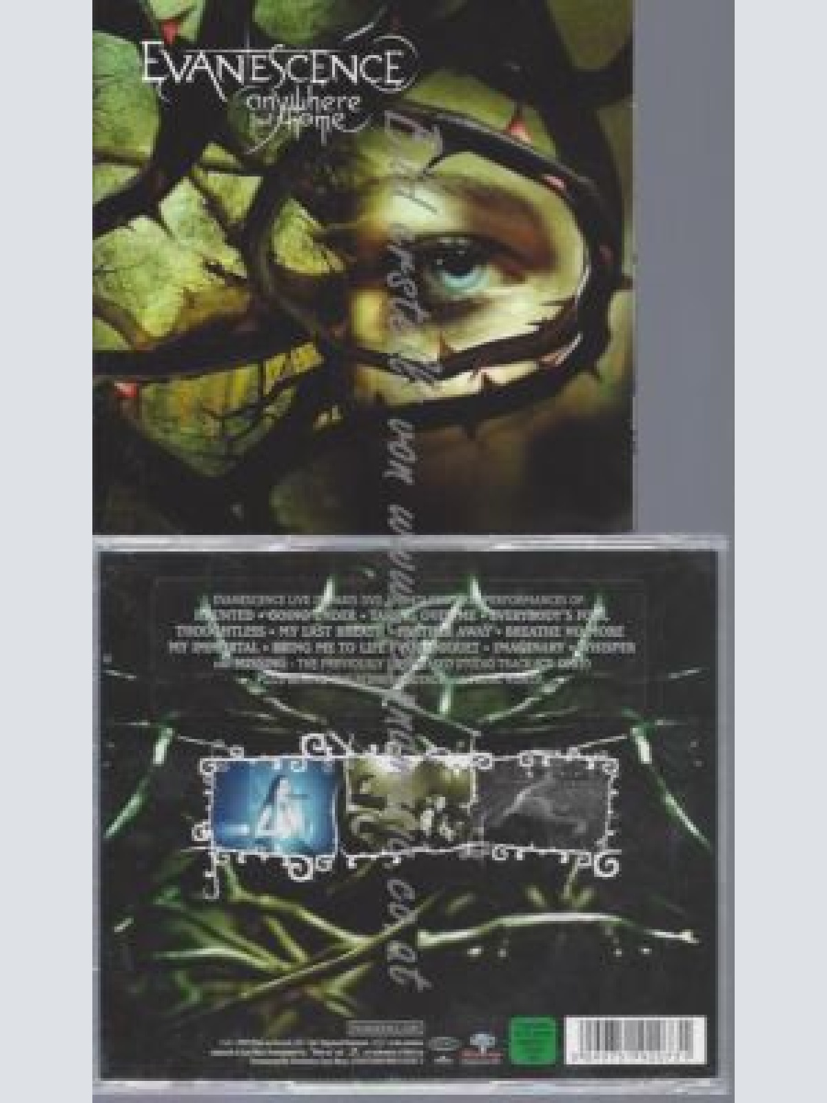 CD--EVANESCENCE--    ANYWHERE BUT HOME [EXPLICIT] -LIVE-