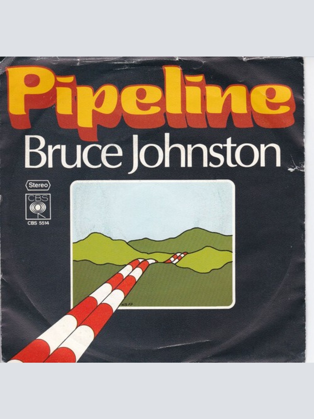 7", Single, Promo Bruce Johnston - Pipeline / Disney Girls