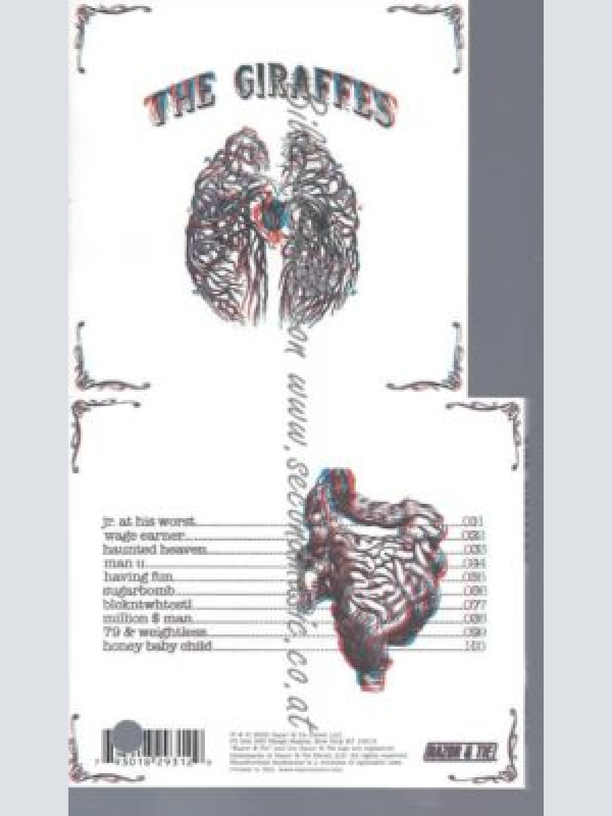 CD--THE GIRAFFES--    GIRAFFES |