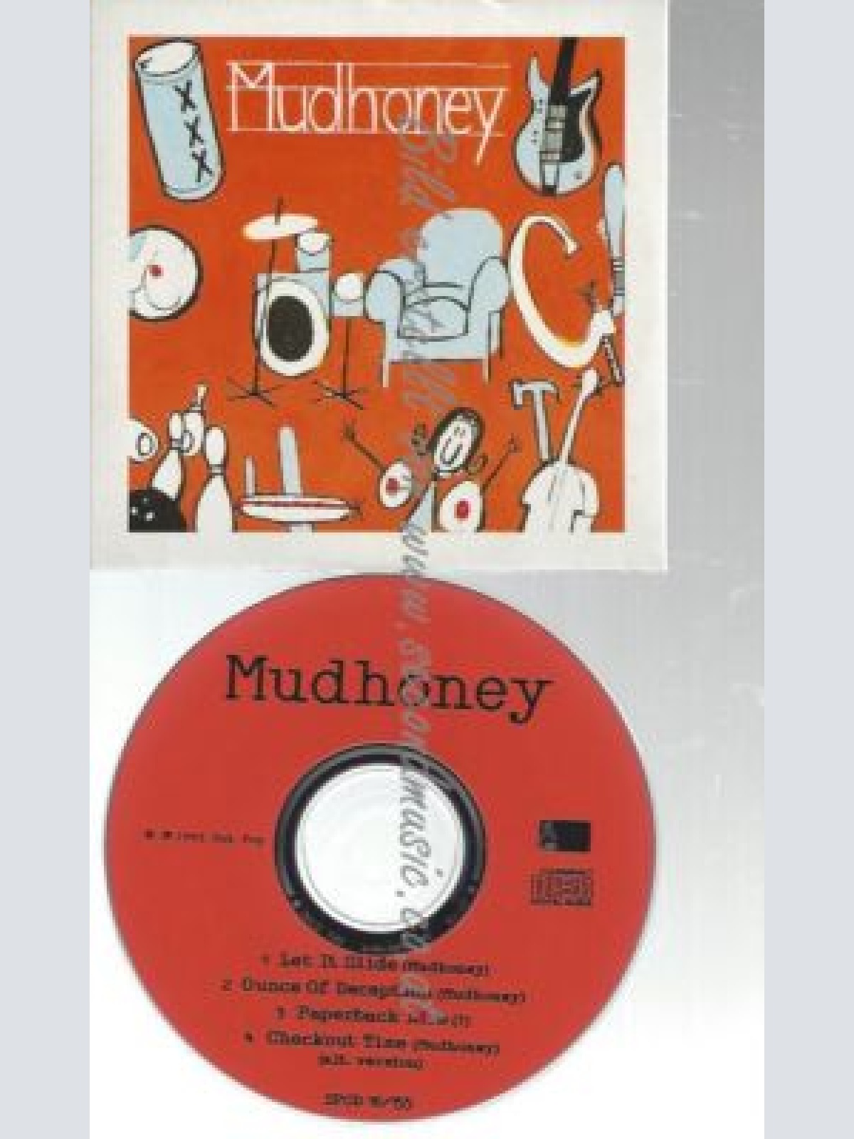 CD--MUDHONEY--    LET IT SLIDE -UK -