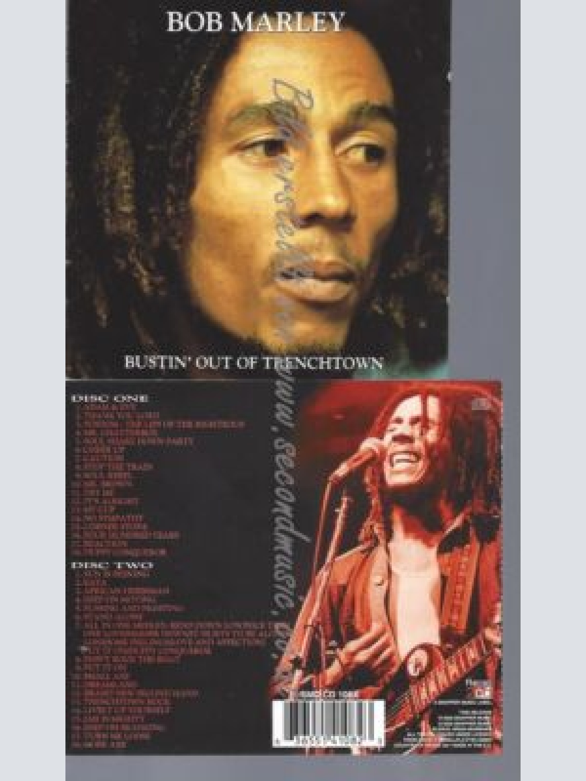 CD--BOB MARLEY--    BUSTIN' OUT OF TRENCHTOWN | DOPPEL-CD