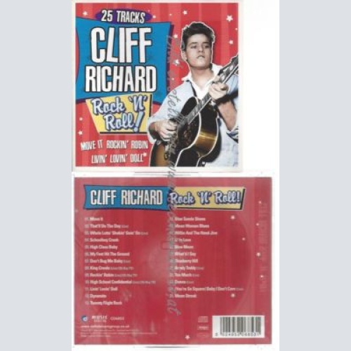 CD--CLIFF RICHARD--    ROCK 'N' ROLL!- TRACKS