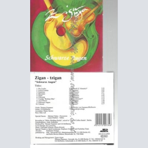 CD--ZIGAN-TZIGAN--    SCHWARZE AUGEN