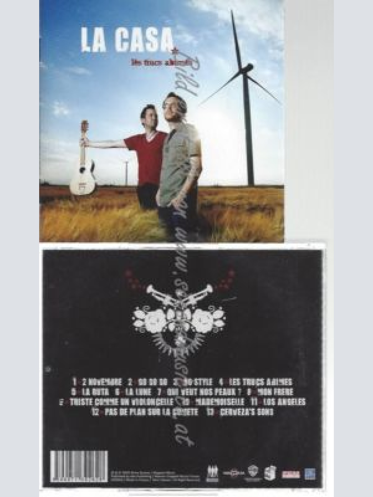 CD--LA CASA--    LES TRUCS ABIMES [ER ALBUM] |