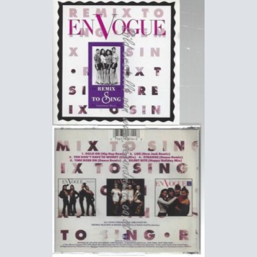 CD--EN VOGUE--    REMIX TO SING
