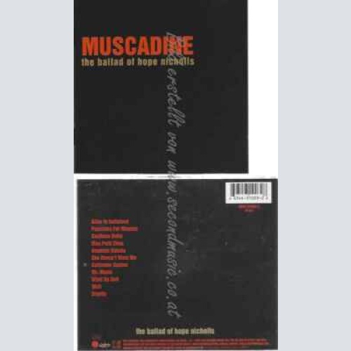 CD--MUSCADINE | --THE BALLAD OF HOPE NICHOLLS