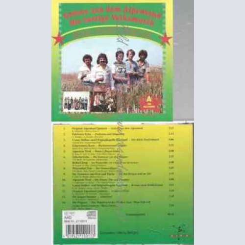 CD--GRÜSSE AUS DEM ALPENLAND--ORIGINAL ALPENLAND QUINTETT,