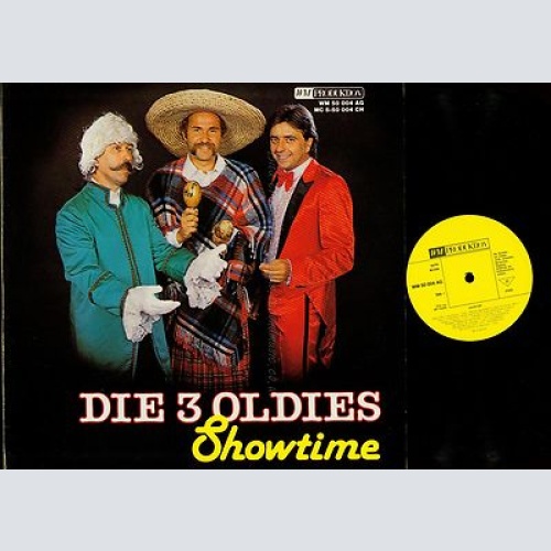 LP--DIE 3 OLDIES -- SHOWTIME
