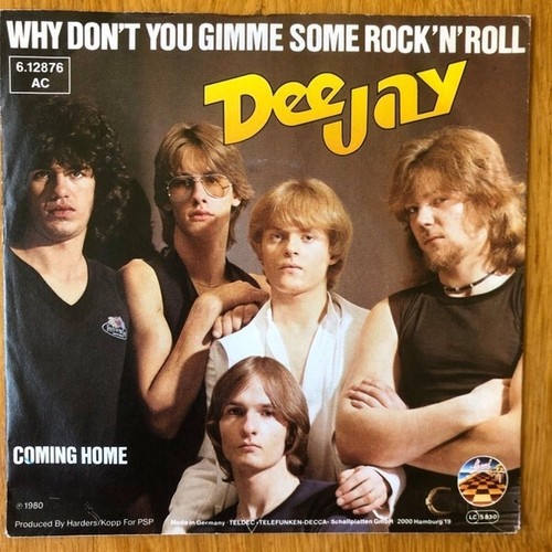 7", Promo Dee Jay (3) - Why Don't You Gimme Some Rock 'n' Roll