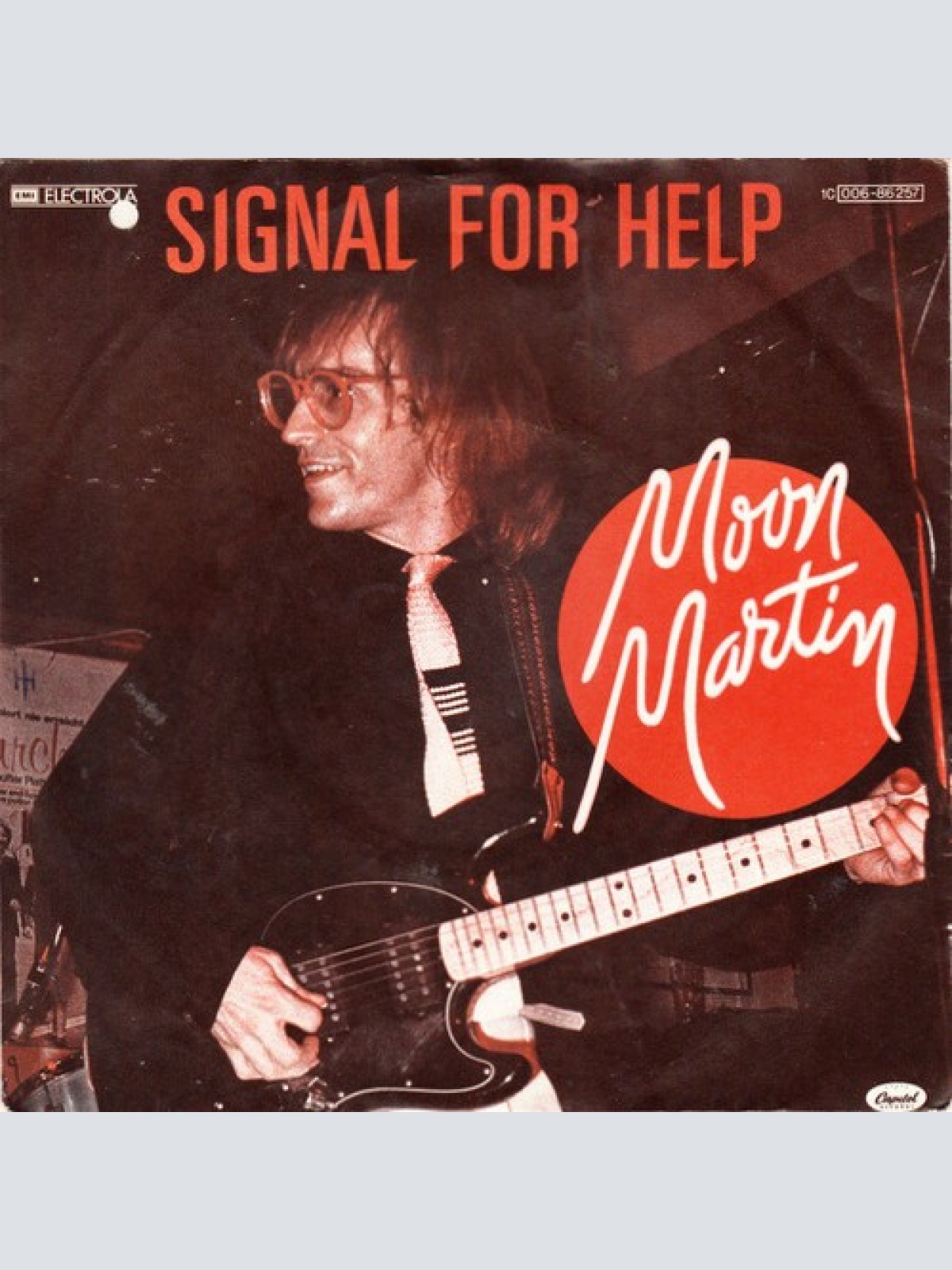 7", Single Moon Martin - Signal For Help