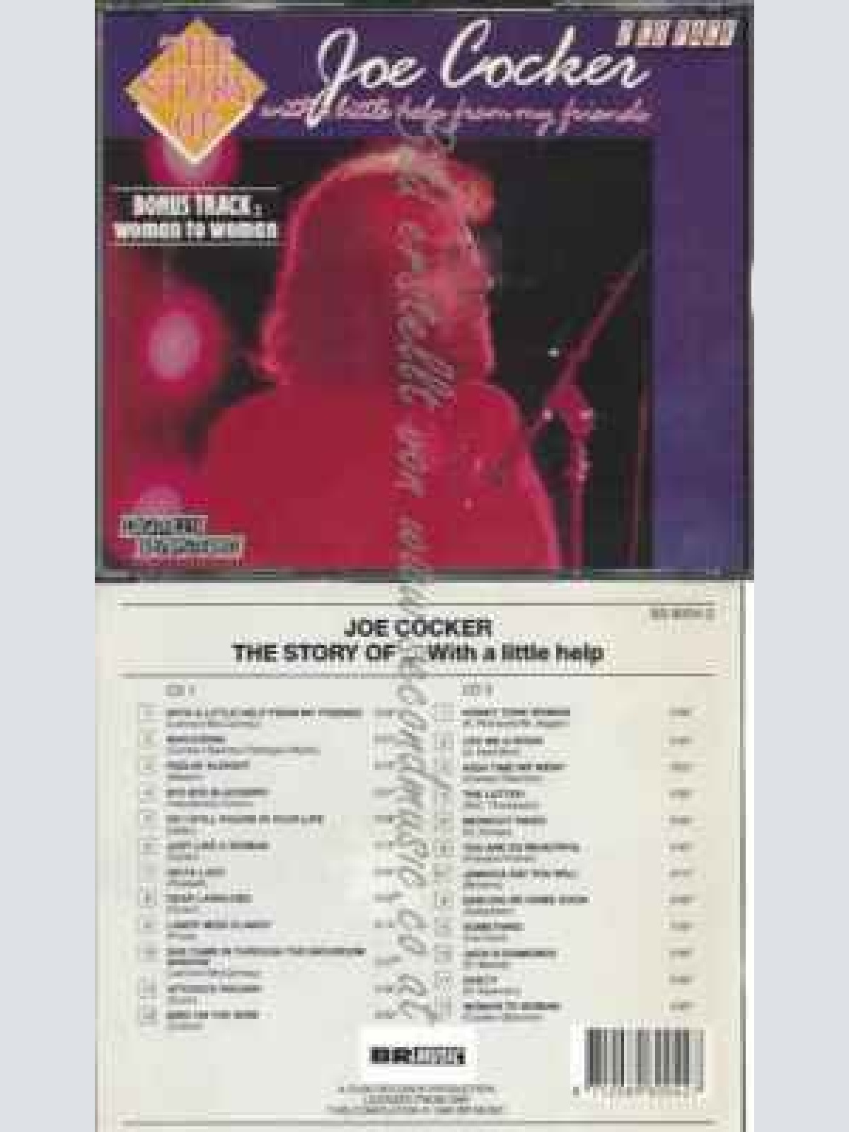 CD--JOE COCKER | --THE STORY OF - WITH A LITTLE HELP FROM MY FRIENDS