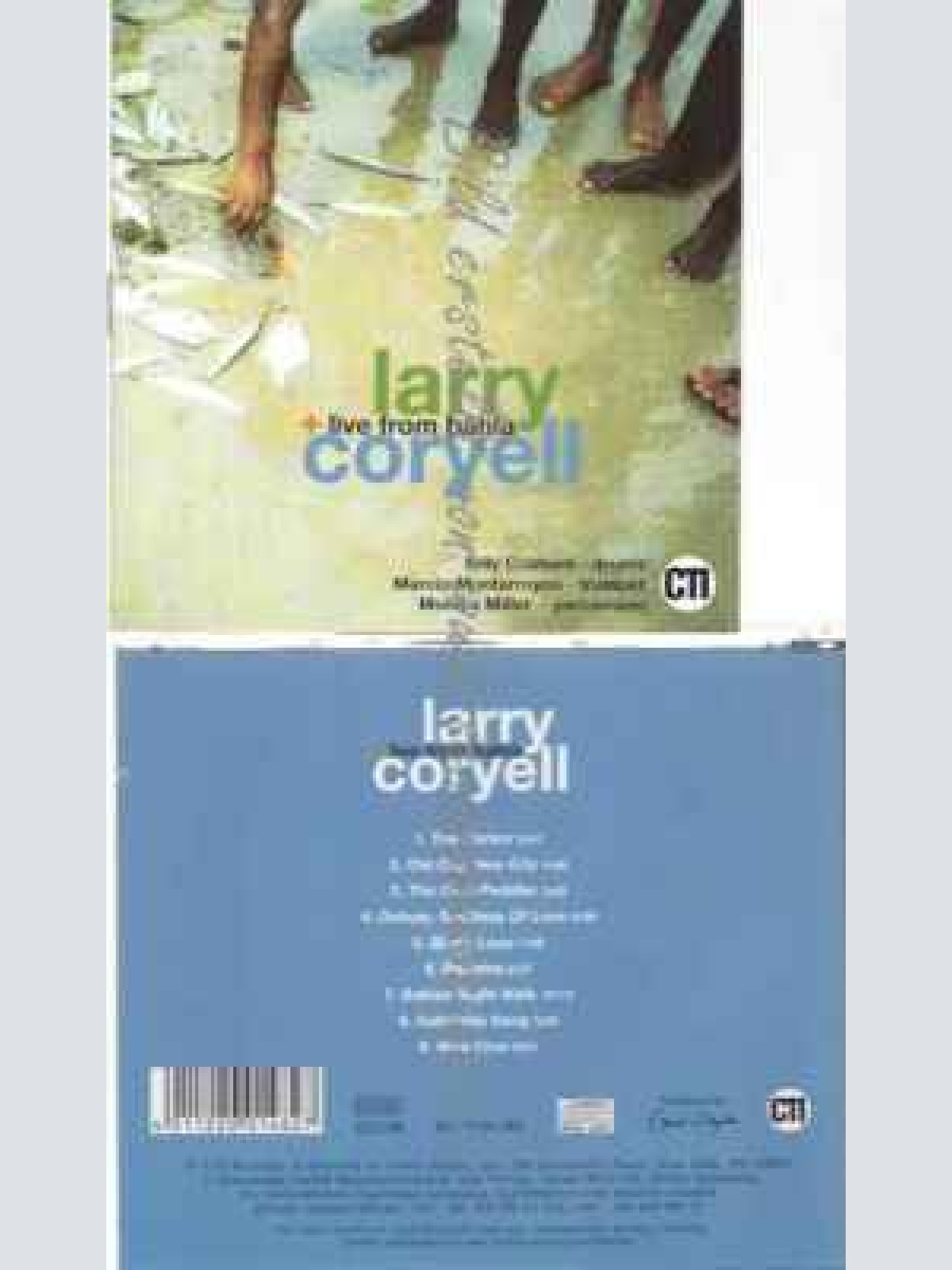 CD--LARRY CORYELL | --LARRY CORYELL & LIVE FROM BAHIA