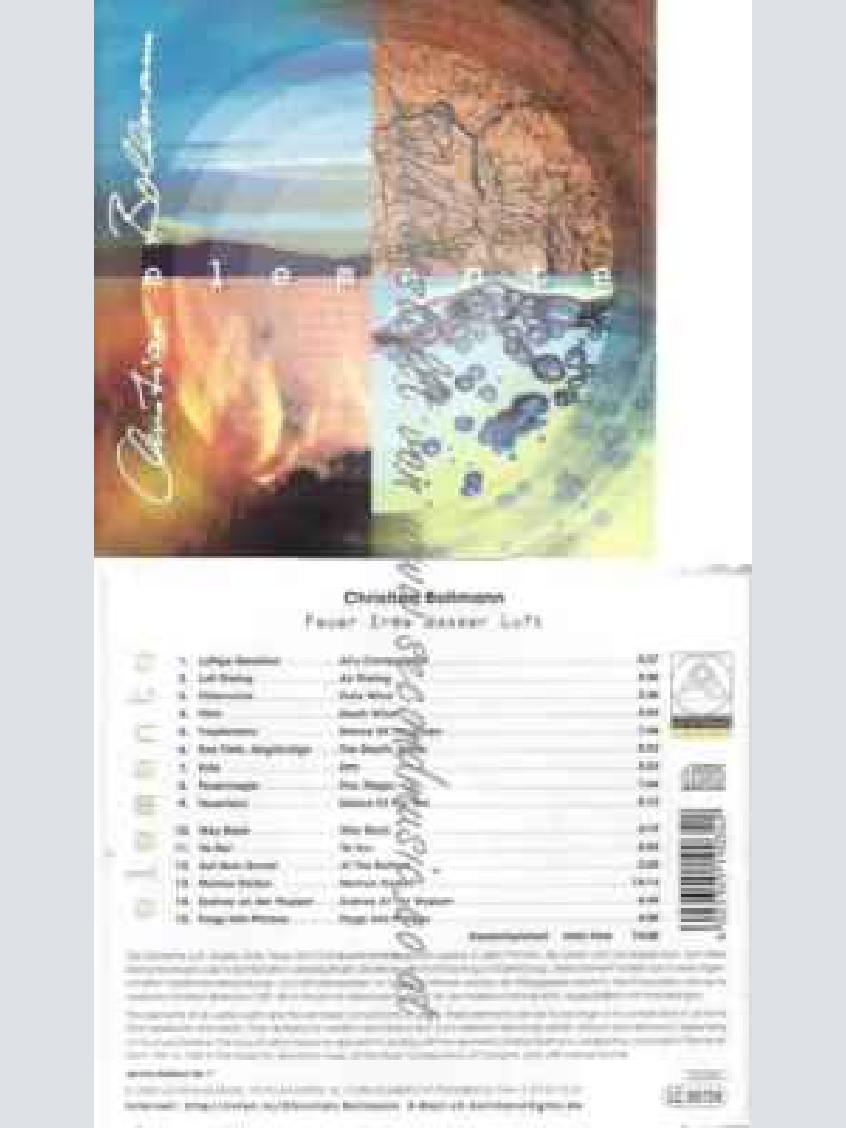 CD--CHRISTIAN BOLLMANN--ELEMENTE