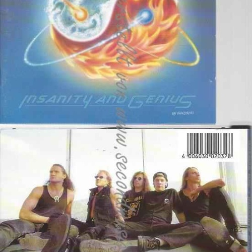 CD--GAMMA RAY | --INSANITY & GENIUS