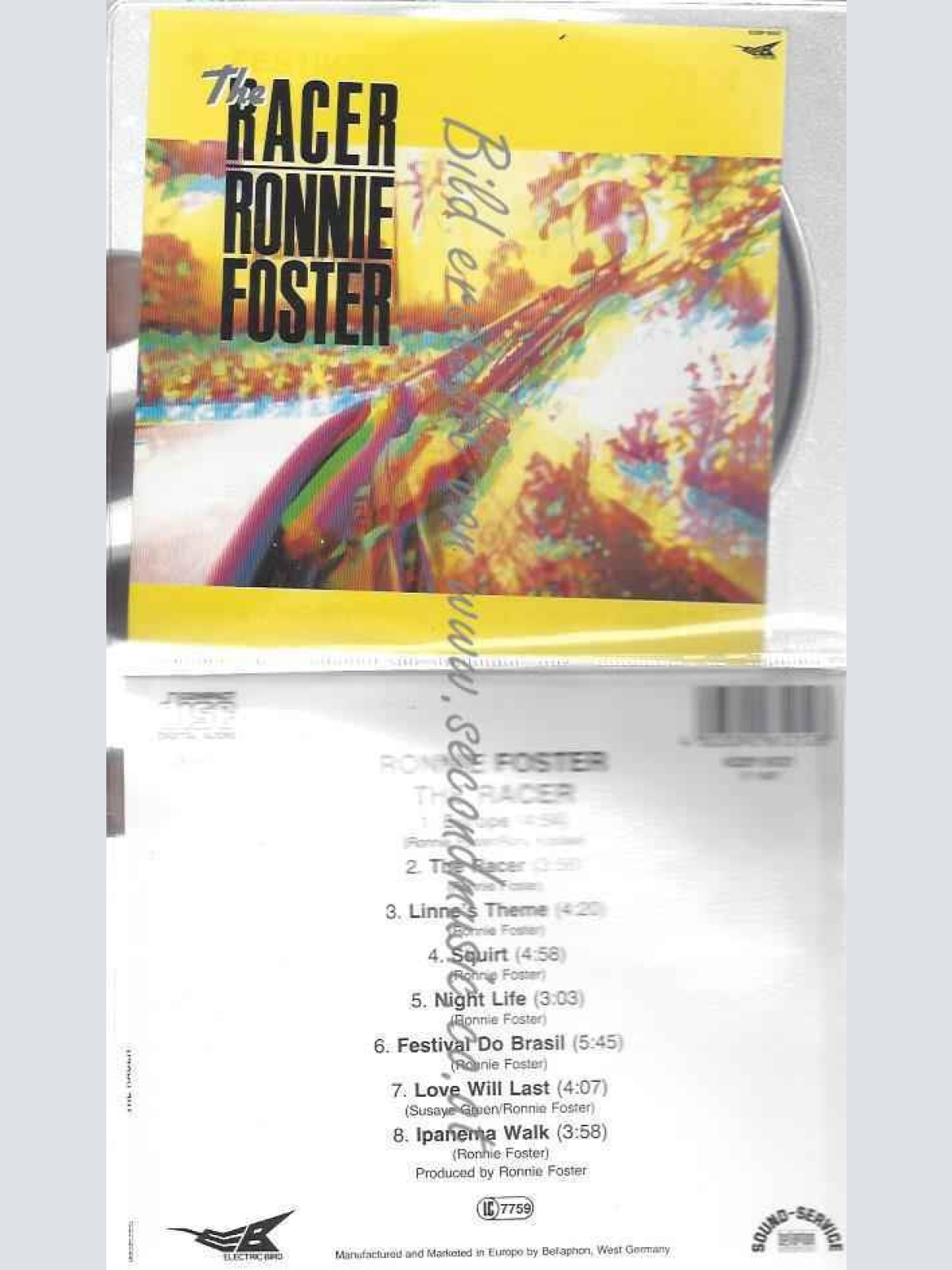 CD--)/ RONNIE FOSTER | --RACER (