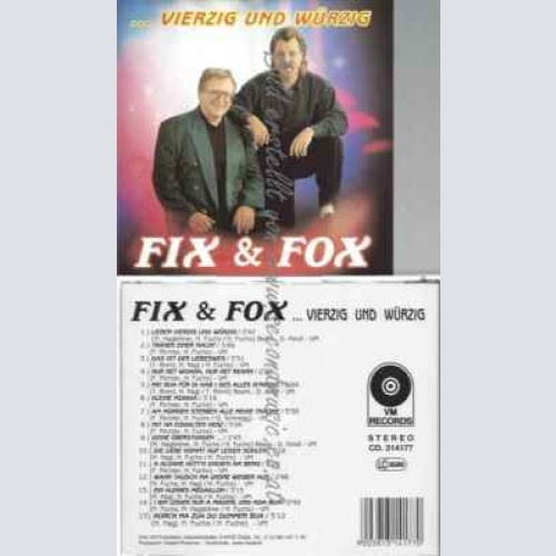 CD--FIX & FOX--VIERZIG UND WÜRZIG