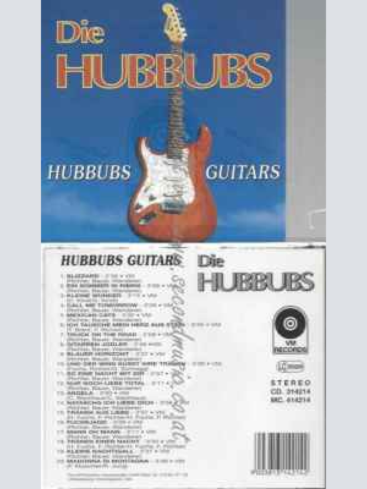 CD--HUBBUBS,DIE--HUBBUBS GUITARS