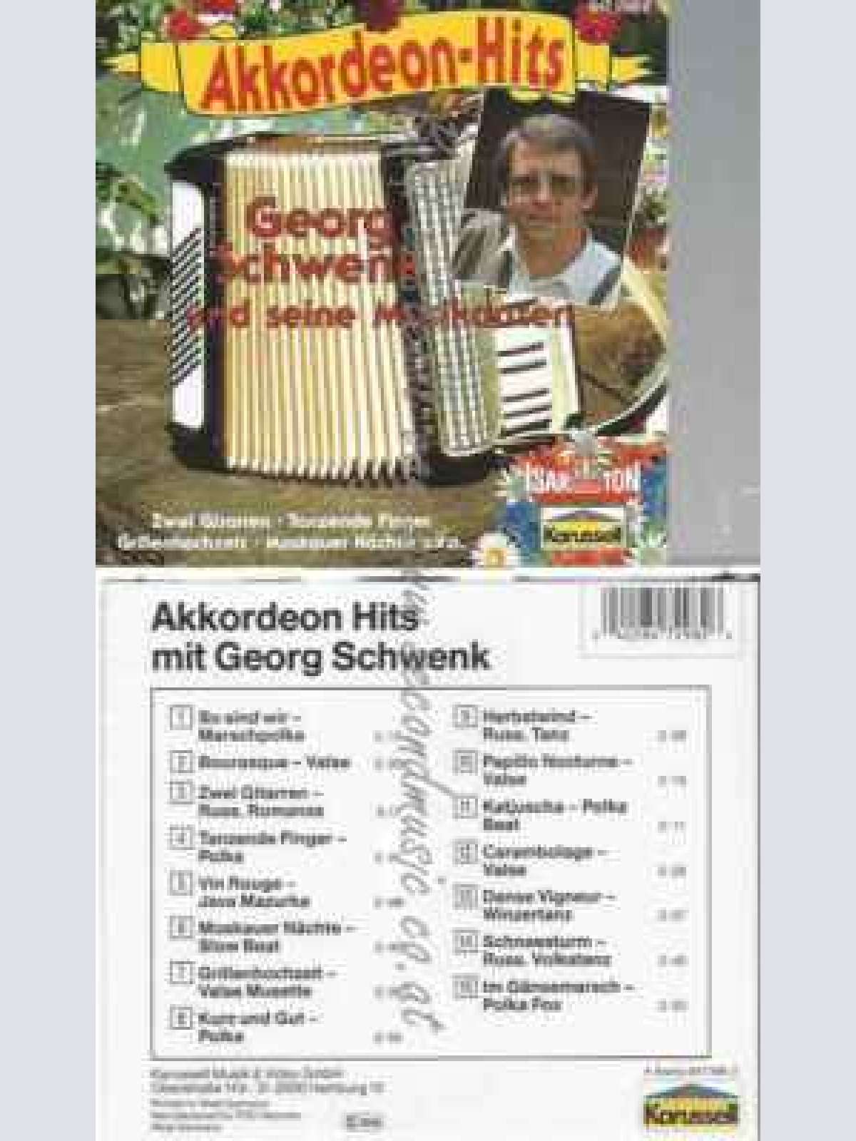 CD--SCHWENK, GEORG & MUSIKANTEN  --AKKORDEON-HITS,GEORG SCHWENK