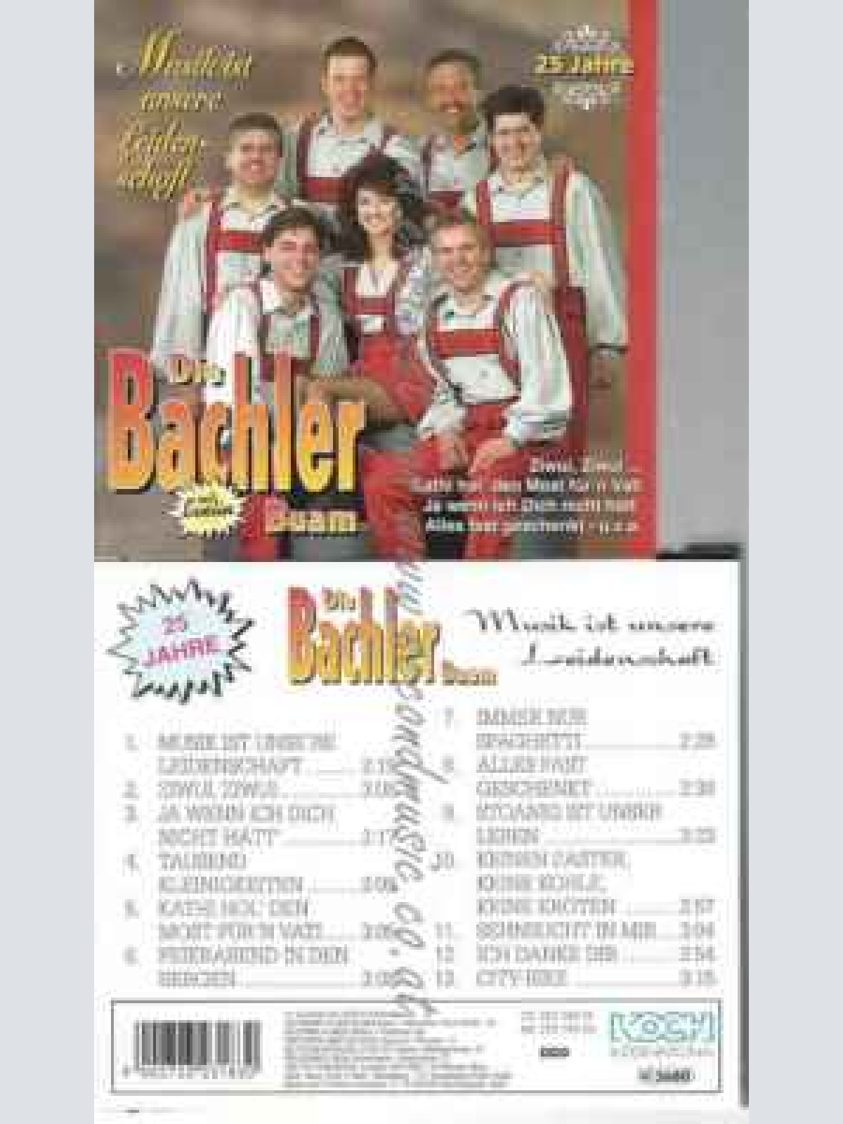 CD--BACHLER BUAM | --MUSIK IST UNSERE LEIDENSCHAFT