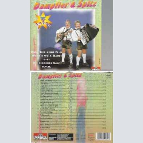 CD--DAMPFLER & SPITZ | --DAMPFLER & SPITZ-15 JAHRE