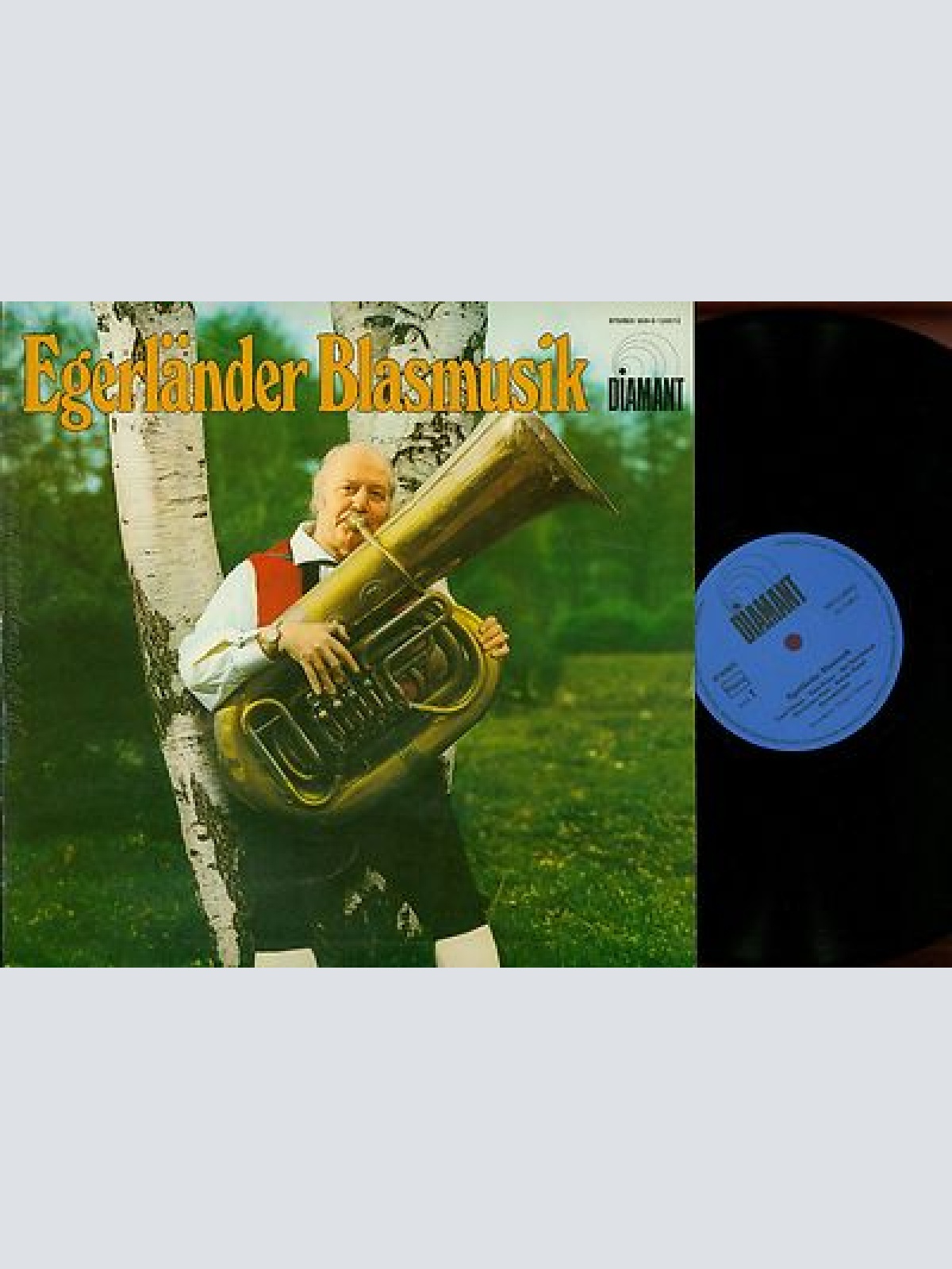 LP--EGERLÄNDER BLASMUSIK