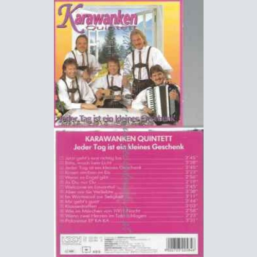CD-- Jeder Tag Ist Ein Kleines Geschenk-- Karawanken Quintett