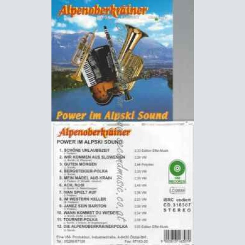 CD--ALPENOBERKRAINER--POWER IM ALPSKI SOUND