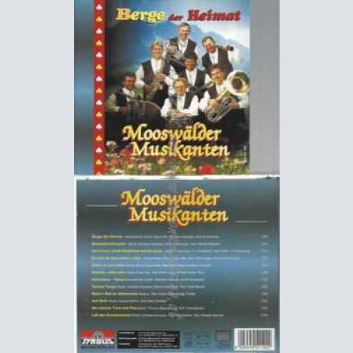 CD--MOOSWÄLDER MUSIKANTEN | --BERGE DER HEIMAT