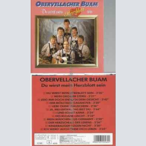 CD--OBERVELLACHER BUAM | --DU WIRST MEIN HERZBLATT SEIN