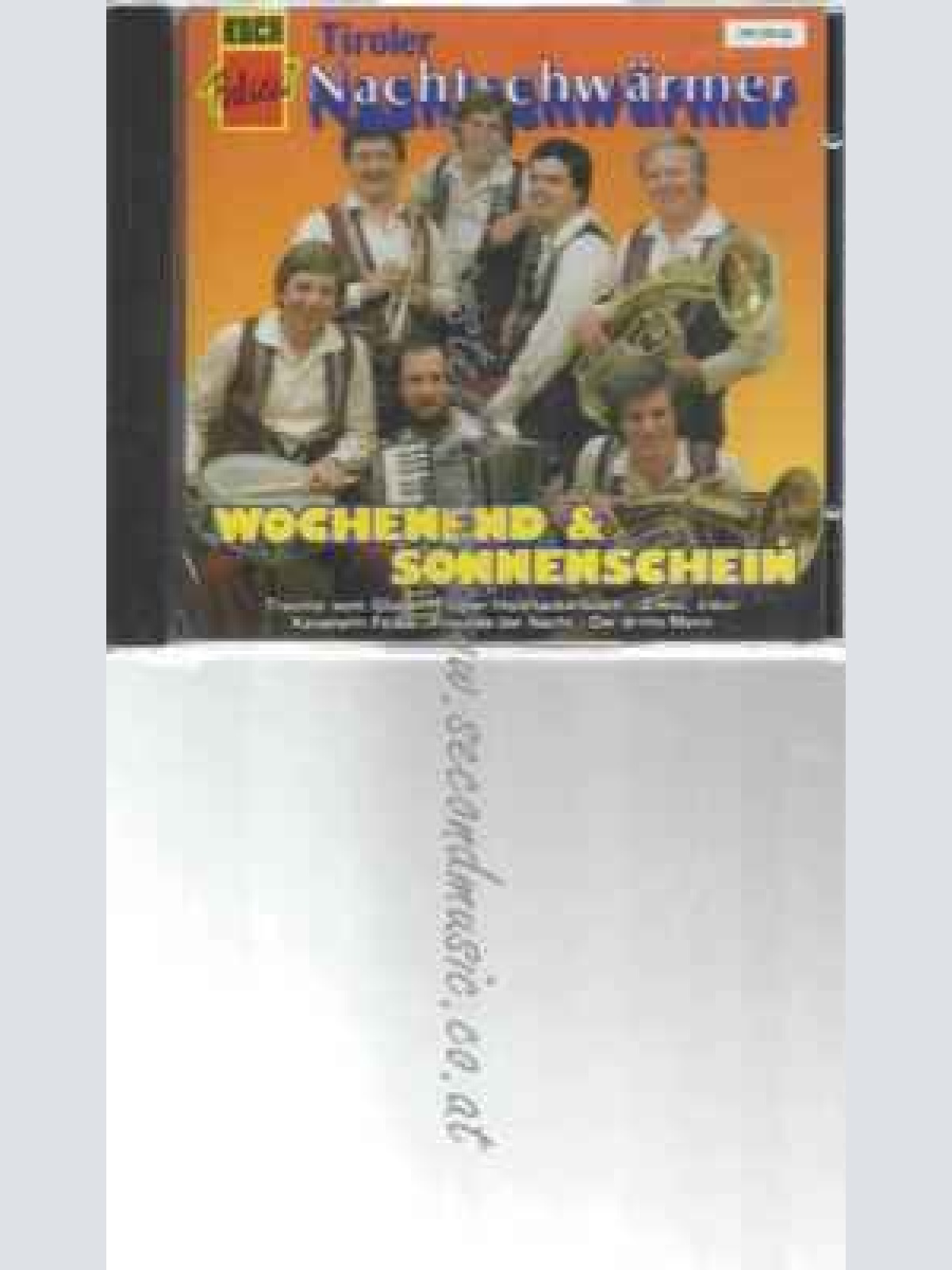 CD--TIROLER NACHTSCHWÄRMER | --WOCHENEND UND SONNENSCHEIN
